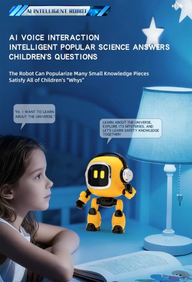 (image for) Ai Toys For Kids From Interactive Robots To Emotional Companions Safe And Fun For Education Storytelling And Creative Play Gifts For Girls And Boys