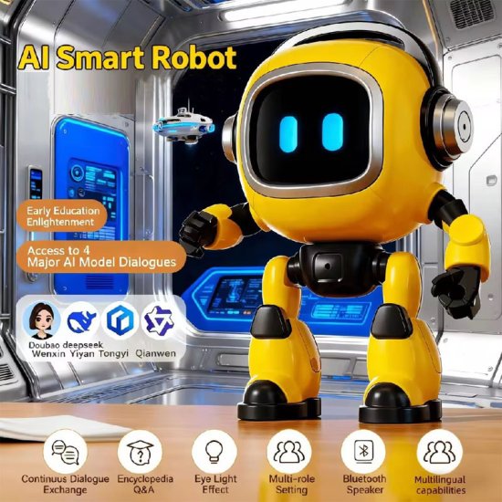 (image for) Ai Toys For Kids From Interactive Robots To Emotional Companions Safe And Fun For Education Storytelling And Creative Play Gifts For Girls And Boys