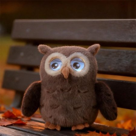 (image for) Ai Smart Owl Interactive Plush Toy GPT-Powered Emotional Companion With Tactile Ai Toys Sensing Glowing Eyes Multilingual Chat App Controlled Ai Stuffed Animal For Kids