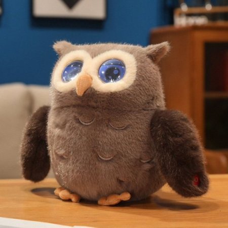 (image for) Ai Smart Owl Interactive Plush Toy GPT-Powered Emotional Companion With Tactile Ai Toys Sensing Glowing Eyes Multilingual Chat App Controlled Ai Stuffed Animal For Kids