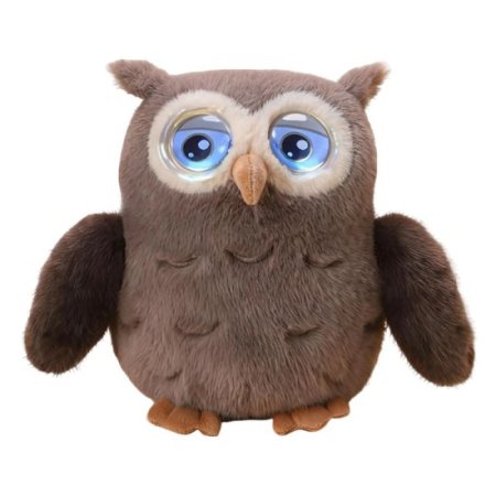 (image for) Ai Smart Owl Interactive Plush Toy GPT-Powered Emotional Companion With Tactile Ai Toys Sensing Glowing Eyes Multilingual Chat App Controlled Ai Stuffed Animal For Kids