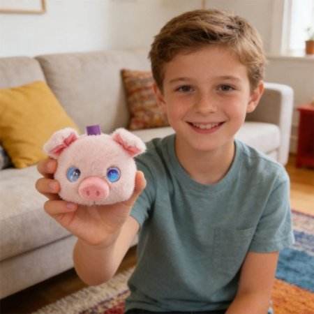 (image for) Ai Smart Pig Stuffed Animal With ChatGPT AI Interactive Plush Toy Ai Toys Emotional AI Pet Robot Companion Ai In Toys Gifts For Kids Ages 3+