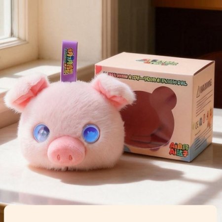 (image for) Ai Smart Pig Stuffed Animal With ChatGPT AI Interactive Plush Toy Ai Toys Emotional AI Pet Robot Companion Ai In Toys Gifts For Kids Ages 3+