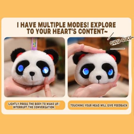 (image for) Ai Smart Panda Stuffed Animal With ChatGPT Ai Toys For Kids Ages 3+ Adults Friends Birthday Gifts