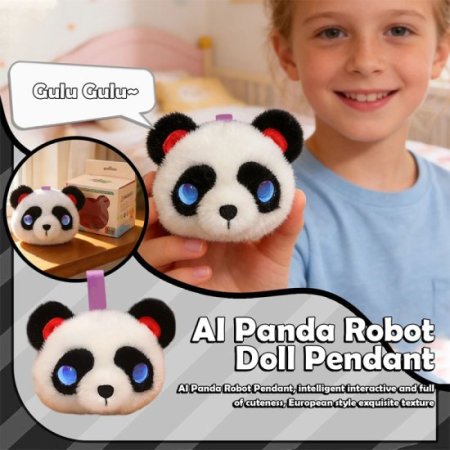 (image for) Ai Smart Panda Stuffed Animal With ChatGPT Ai Toys For Kids Ages 3+ Adults Friends Birthday Gifts