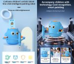 (image for) Drawing Robot For Kids With 100 Cards Interactive Educational Painting Robot Toy With 12 Color Pens For Girls And Boys Ages 3 years and up