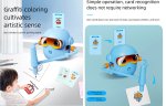 (image for) Drawing Robot for Kids Robot Images For Drawing With 100 Cards Painting Robot With 12 Colorful Pens Gift For Boys And Girls 3 years and up