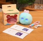 (image for) Ai Plush Toy Bunny Interactive Stuffed Doll With Hanging Cord Ai In Toys For Girls And Boys