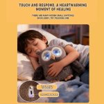 (image for) Ai Smart Owl Interactive Plush Toy GPT-Powered Emotional Companion With Tactile Ai Toys Sensing Glowing Eyes Multilingual Chat App Controlled Ai Stuffed Animal For Kids