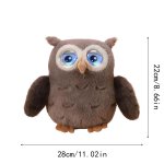(image for) Ai Smart Owl Interactive Plush Toy GPT-Powered Emotional Companion With Tactile Ai Toys Sensing Glowing Eyes Multilingual Chat App Controlled Ai Stuffed Animal For Kids