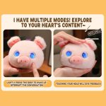 (image for) Ai Smart Pig Stuffed Animal With ChatGPT AI Interactive Plush Toy Ai Toys Emotional AI Pet Robot Companion Ai In Toys Gifts For Kids Ages 3+
