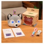 (image for) Ai Smart Husky Stuffed Animal With Emotional Feedback Ai In Toys Multilingual Emotional AI Companion Plush Toy Chatbot Ai Gift For Kids 3 Years And Up