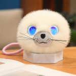 (image for) Ai Kids Toys Seal Plush Toy With Emotional Feedback Ai In Toys Multilingual Emotional Ai Robot Best Ai Chatbot Gift For Kids 3 Years And UP